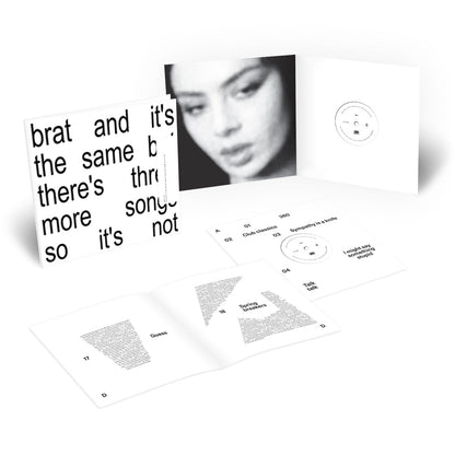 brat and it’s the same but there’s three more songs so it’s not: White Vinyl 2LP { vinyl }