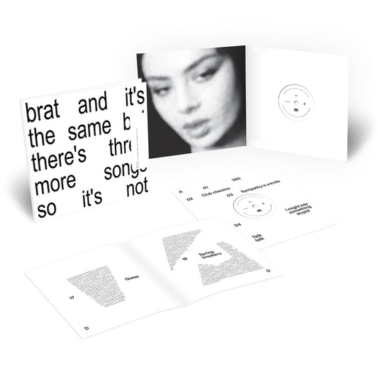 brat and it’s the same but there’s three more songs so it’s not: White Vinyl 2LP { vinyl }