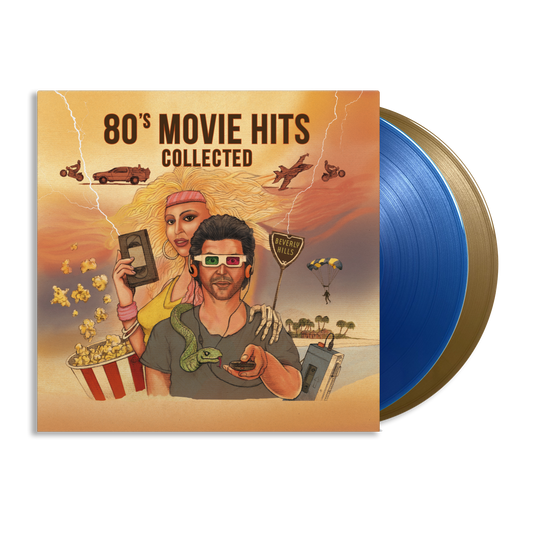 80's Movie Hits Collected: Limited Blue & Gold Vinyl 2LP { vinyl }