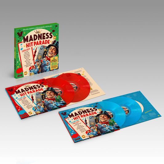 Hit Parade - Volumes 1&2: 1979 –2024 Translucent Red & Blue Vinyl 4LP { vinyl }