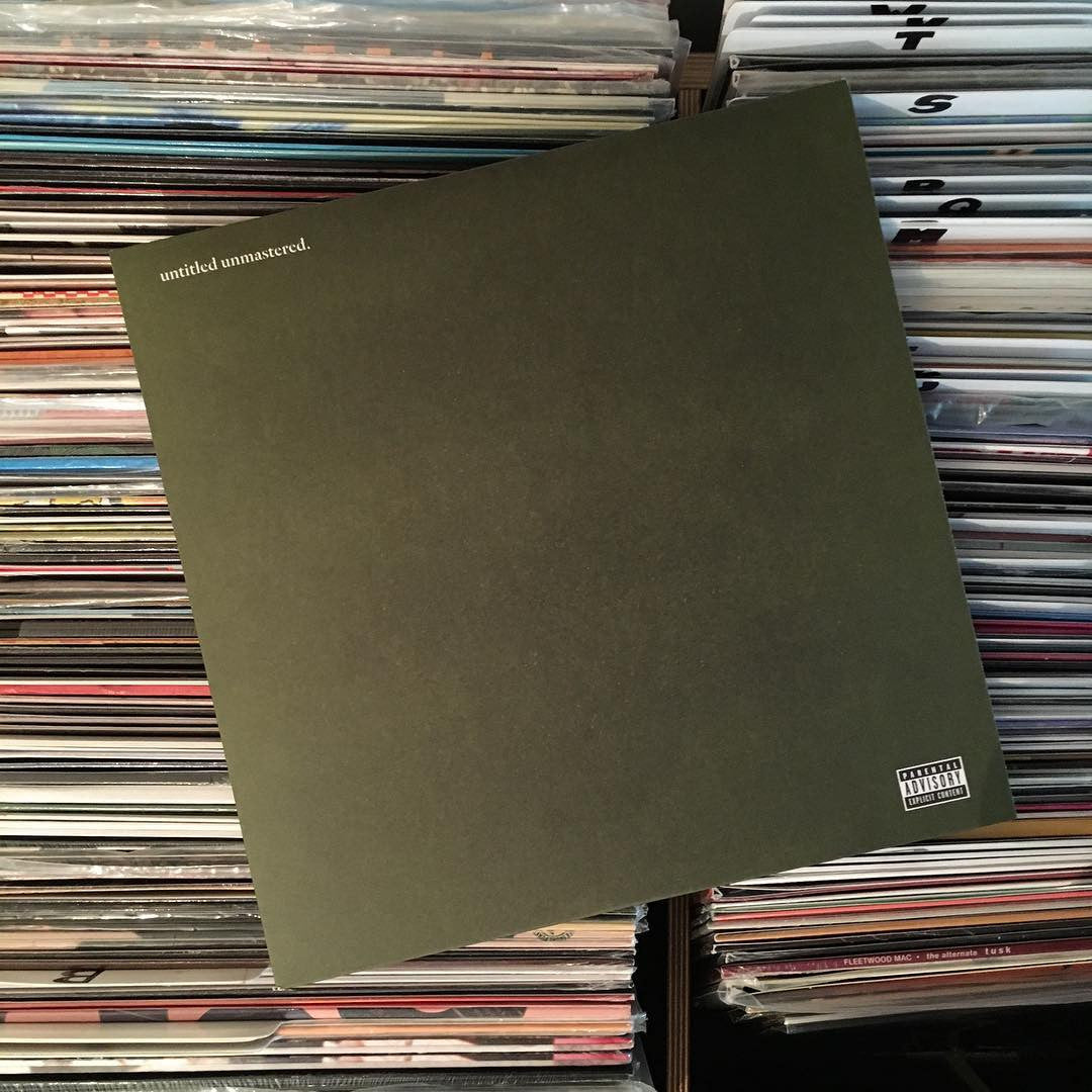 Kendrick Lamar: untitled unmastered Vinyl LP { vinyl }