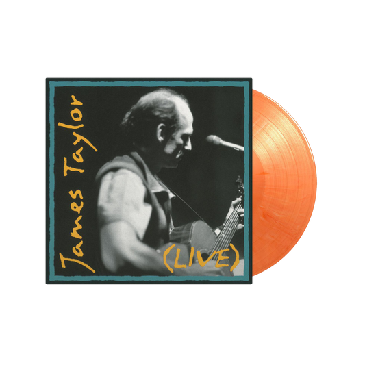 James Taylor Live: Limited Orange Marbled Vinyl 2LP { vinyl }