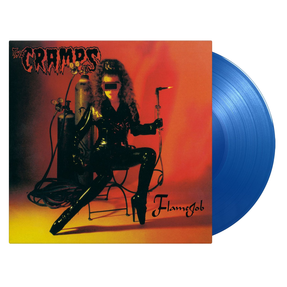 Flamejob: Translucent Blue Vinyl LP { vinyl }