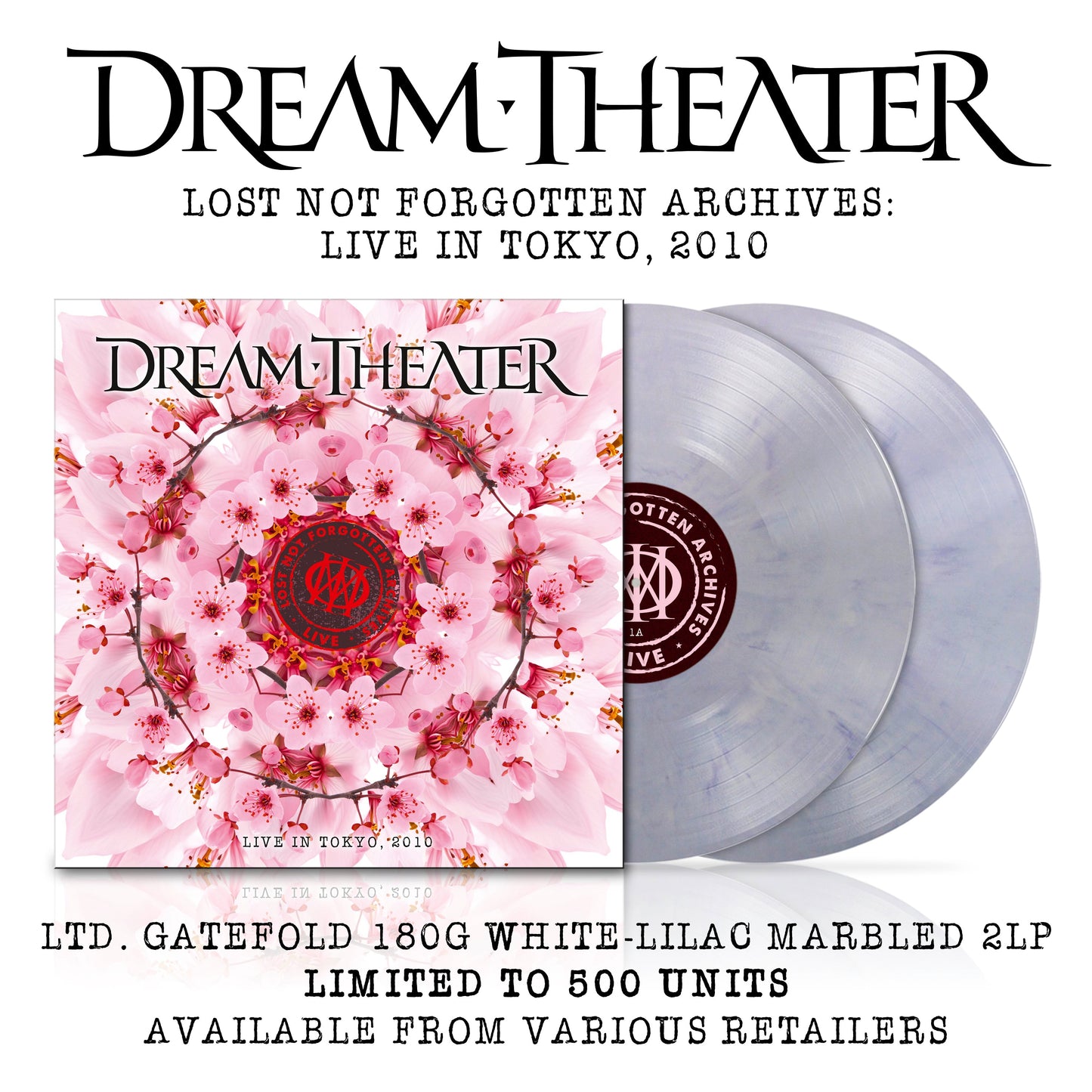 Lost Not Forgotten Archives: Live In Tokyo, 2010: White-Lilac Marble Retail/D2C Exclusive 2LP { vinyl }