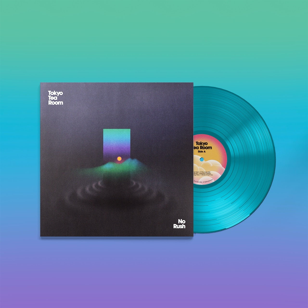 No Rush: Opaque Blue Vinyl LP { vinyl }