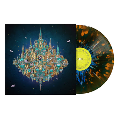 Pantheon: Gatefold Cobalt Orange Crush Smush White Cobalt Splatter Vinyl 2LP & Exclusive Signed Print { vinyl }