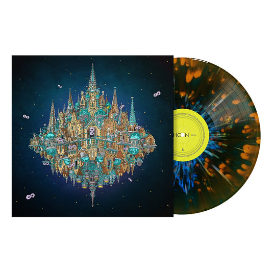 Pantheon: Gatefold Cobalt Orange Crush Smush White Cobalt Splatter Vinyl 2LP & Exclusive Signed Print { vinyl }