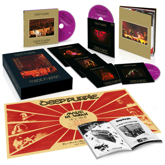 Made In Japan 50 (Deluxe – 2025 Mix): 5CD + Blu Ray { vinyl }