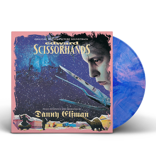Edward Scissorhands: Exclusive Blue & Pink Candyland Swirl Vinyl LP { vinyl }