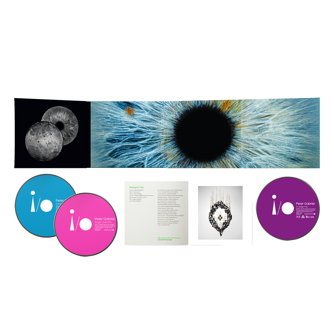 i/o: 2CD + Blu-Ray { vinyl }