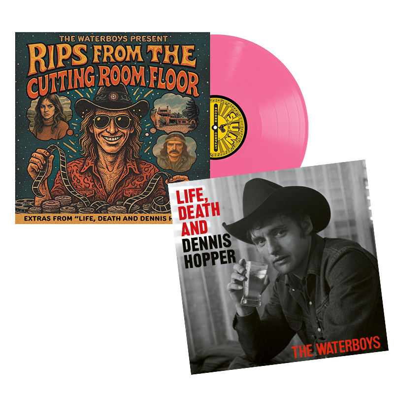 The Waterboys Present Rips From The Cutting Room Floor: Pink Vinyl LP & Signed Print { vinyl }