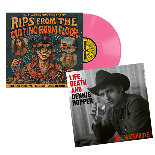 The Waterboys Present Rips From The Cutting Room Floor: Pink Vinyl LP & Signed Print { vinyl }