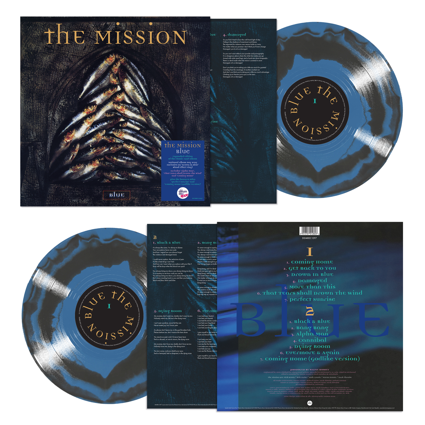 Blue: Drown In Blue Blend Vinyl LP [NAD 2025] { vinyl }