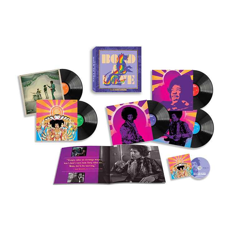 Bold As Love: 5LP Vinyl + Blu-Ray { vinyl }