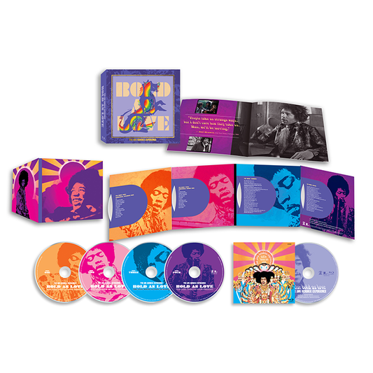 Bold As Love: 4CD + Blu-Ray Box Set { vinyl }