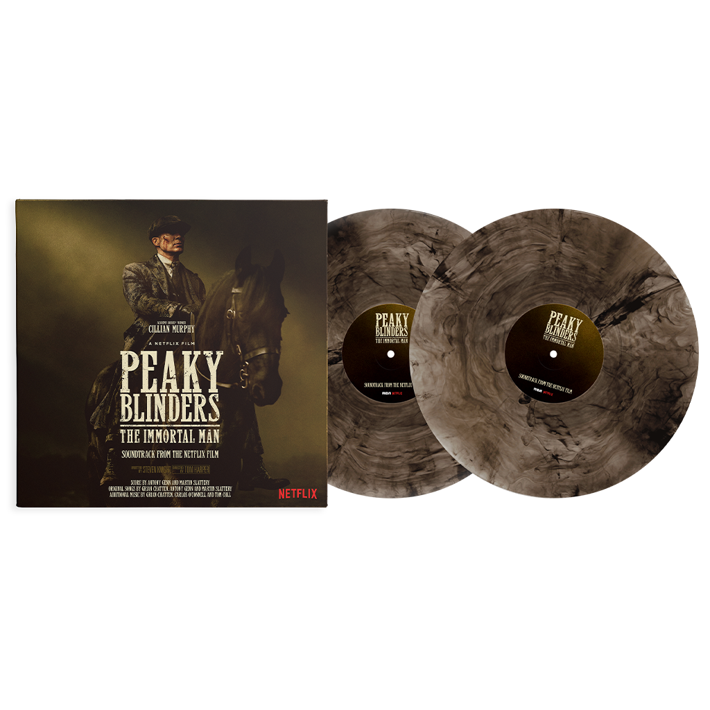 Peaky Blinders: The Immortal Man (Soundtrack from the Netflix Film): Smoke Marbled Vinyl 2LP { vinyl }