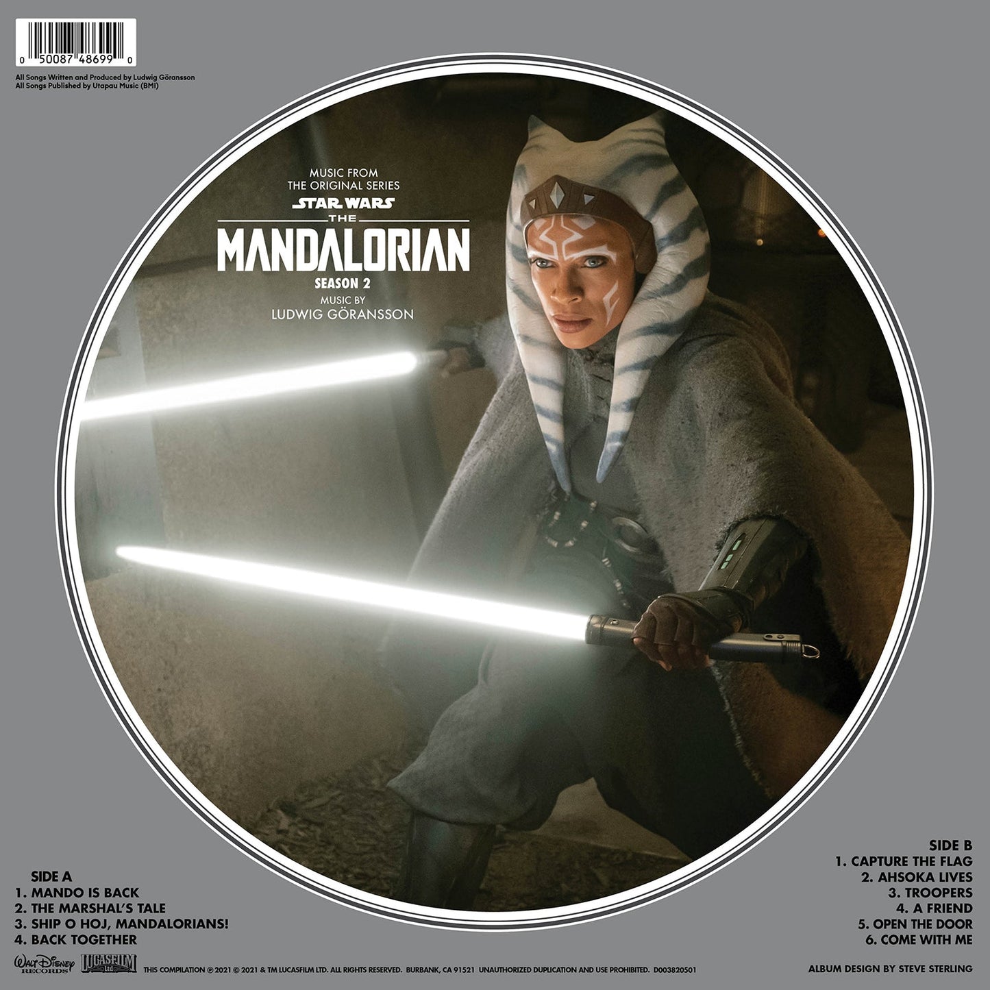 Music from The Mandalorian - Season 2: Picture Disc Vinyl LP { vinyl }