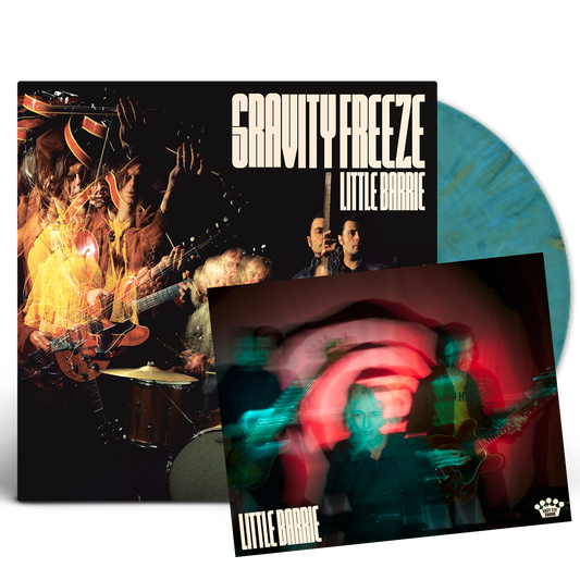 Gravity Freeze: Turquoise Blend Vinyl LP & Exclusive Signed Print { vinyl }