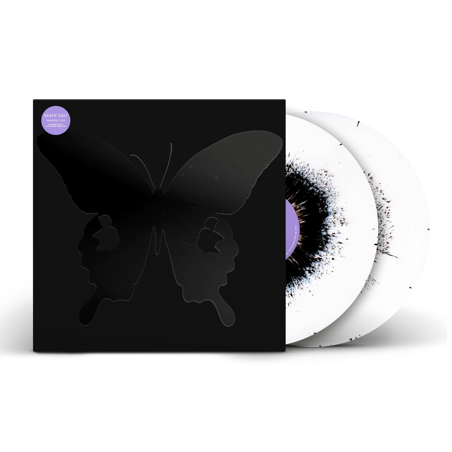 “Paradise Live”: Black & White Splatter Vinyl 2LP { vinyl }
