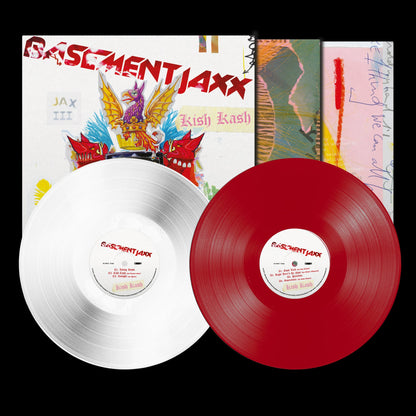 Kish Kash: Red/White Vinyl 2LP { vinyl }