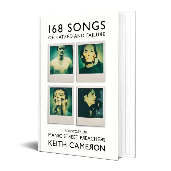 168 Songs of Hatred and Failure - A History of Manic Street Preachers: Hardback Book { vinyl }
