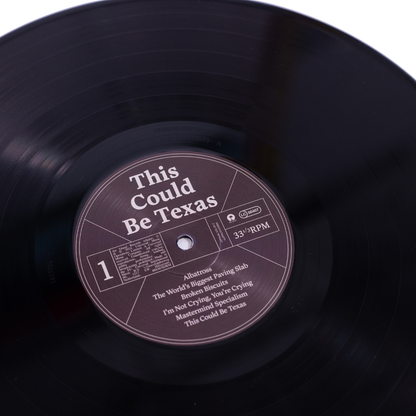 This Could Be Texas: Black LP { vinyl }