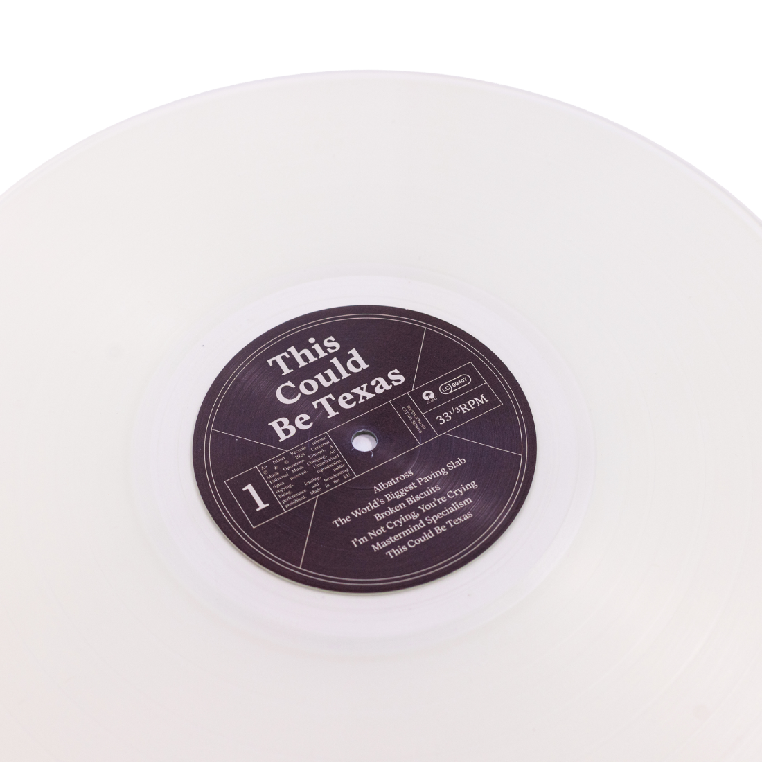 This Could Be Texas: Store Exclusive Milky White LP { vinyl }