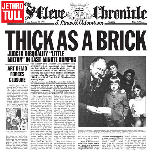 Jethro Tull - Thick As a Brick [180-gram] { vinyl }