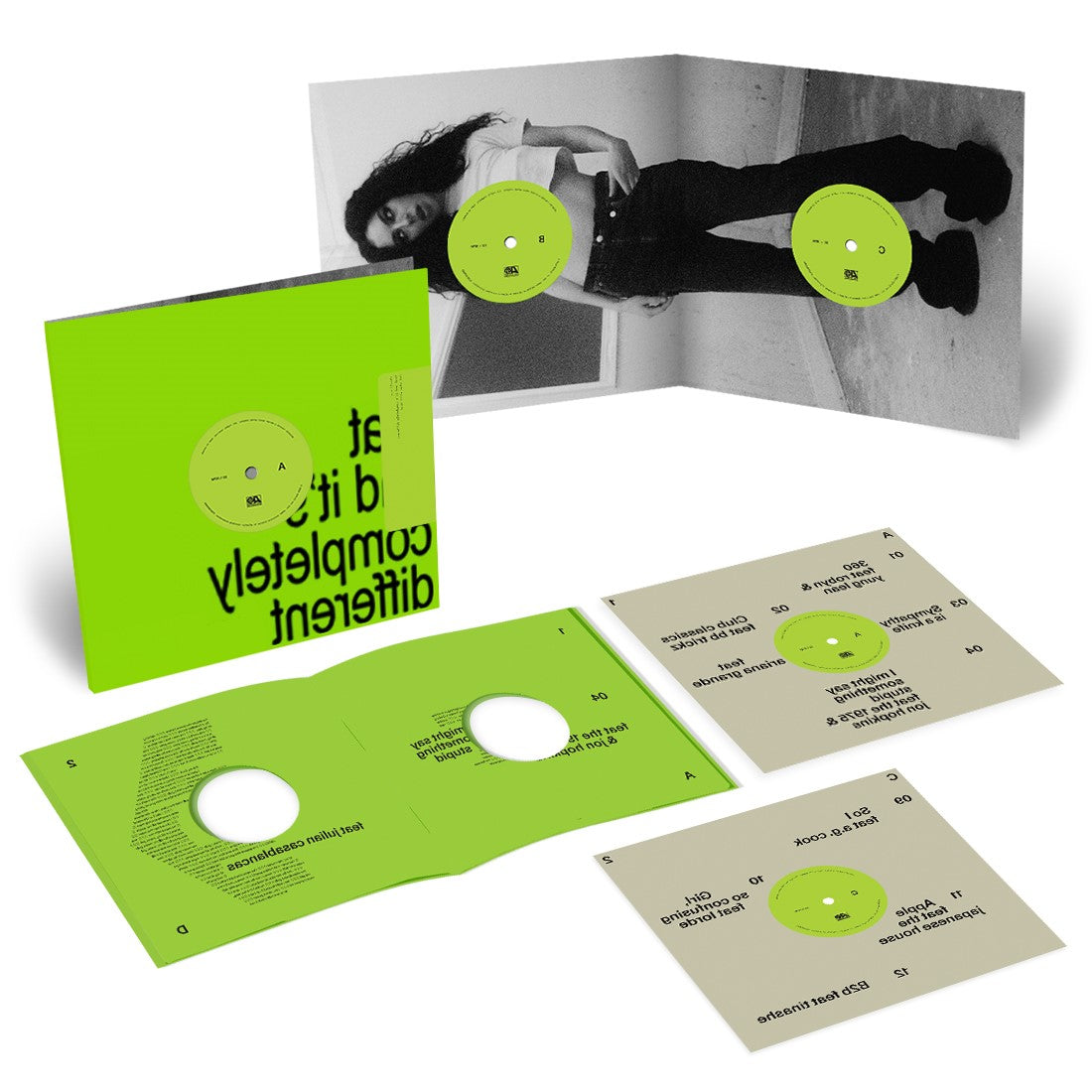 Brat and it’s completely different: Limited Edition Green Vinyl 2LP { vinyl }