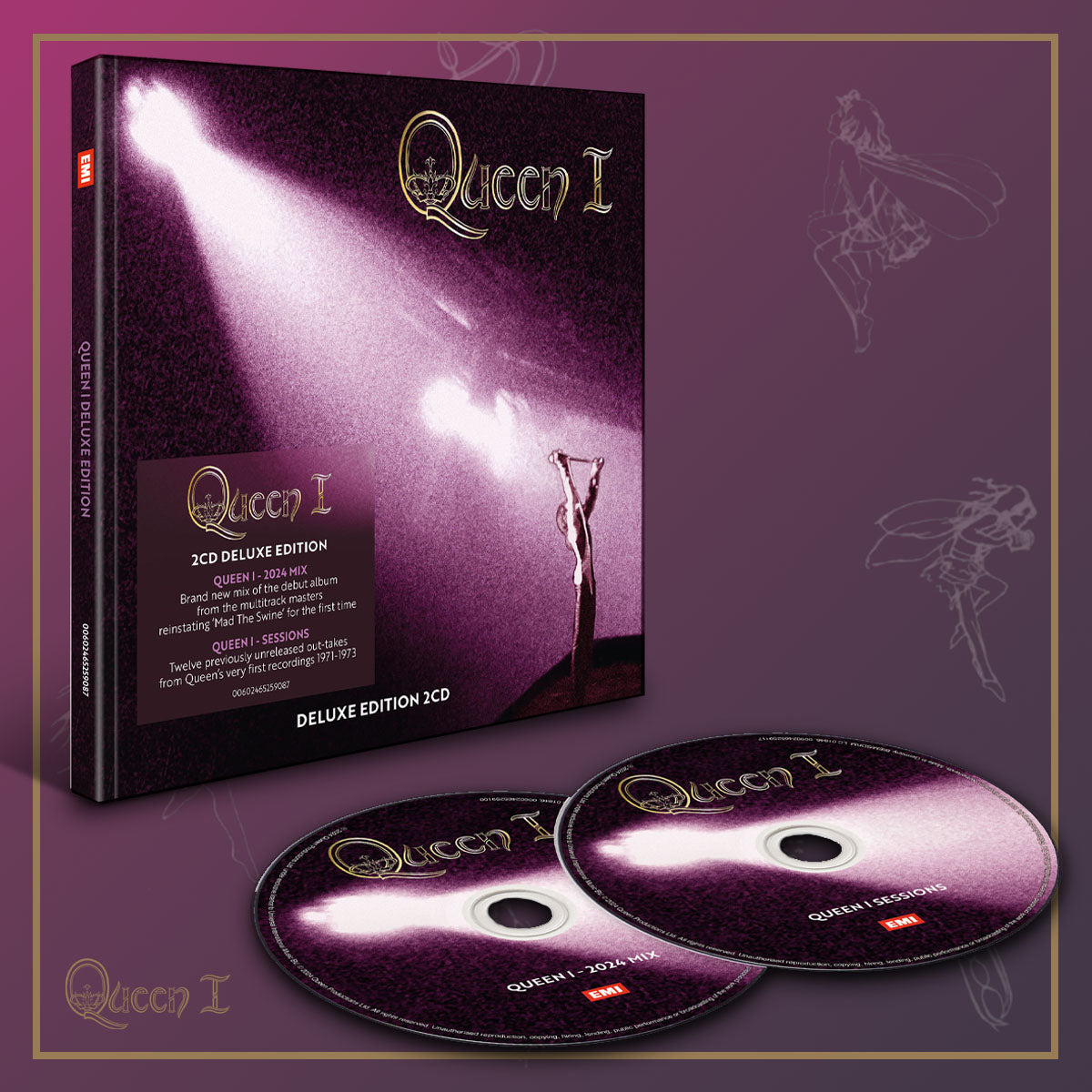 Queen 1 Deluxe Edition 2CD { vinyl }
