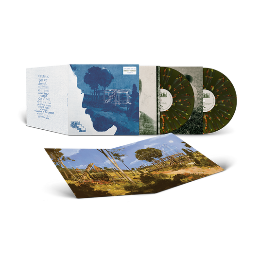 Room Under The Stairs Limited Edition Forest Green Splatter Vinyl { vinyl }