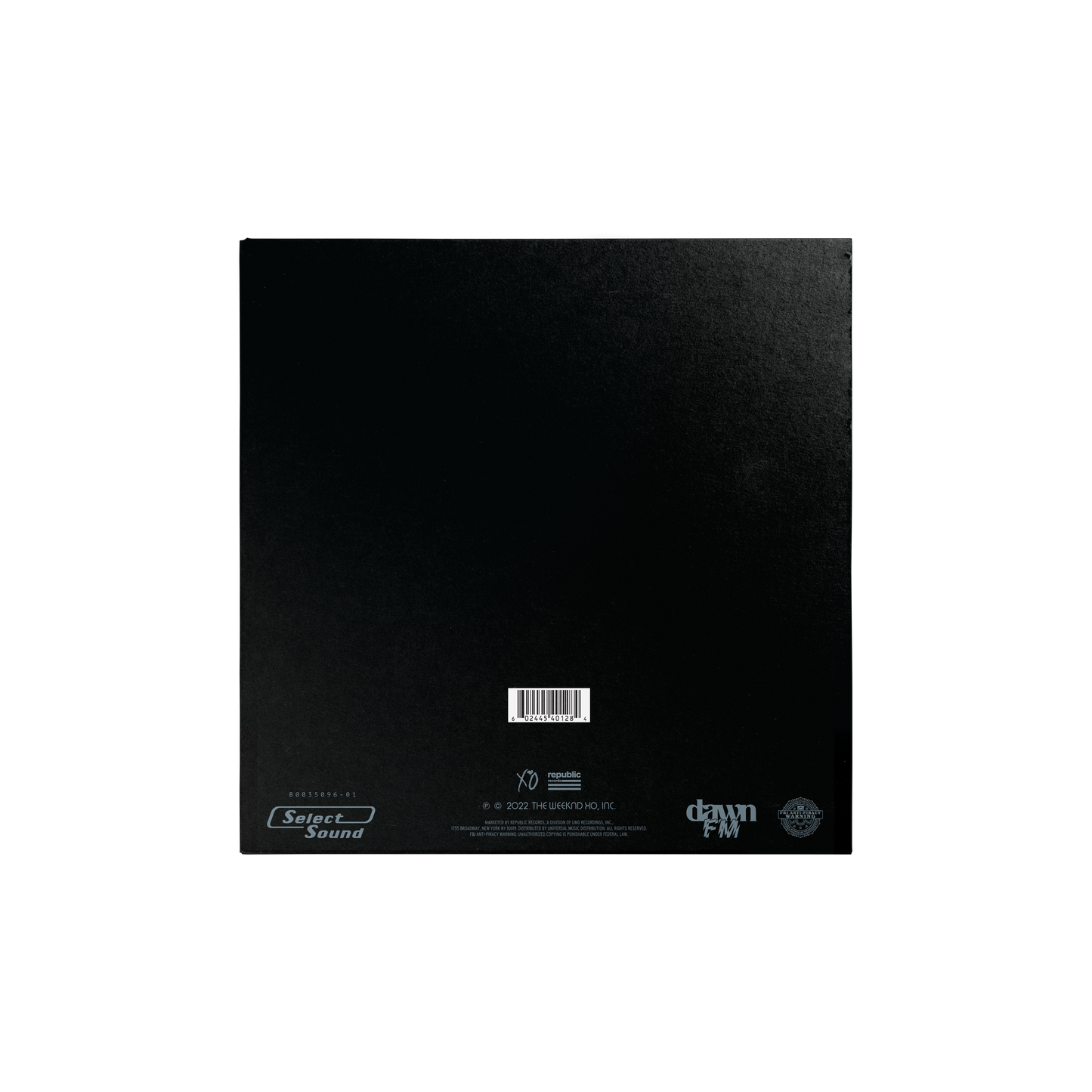 DAWN FM 2LP { vinyl }