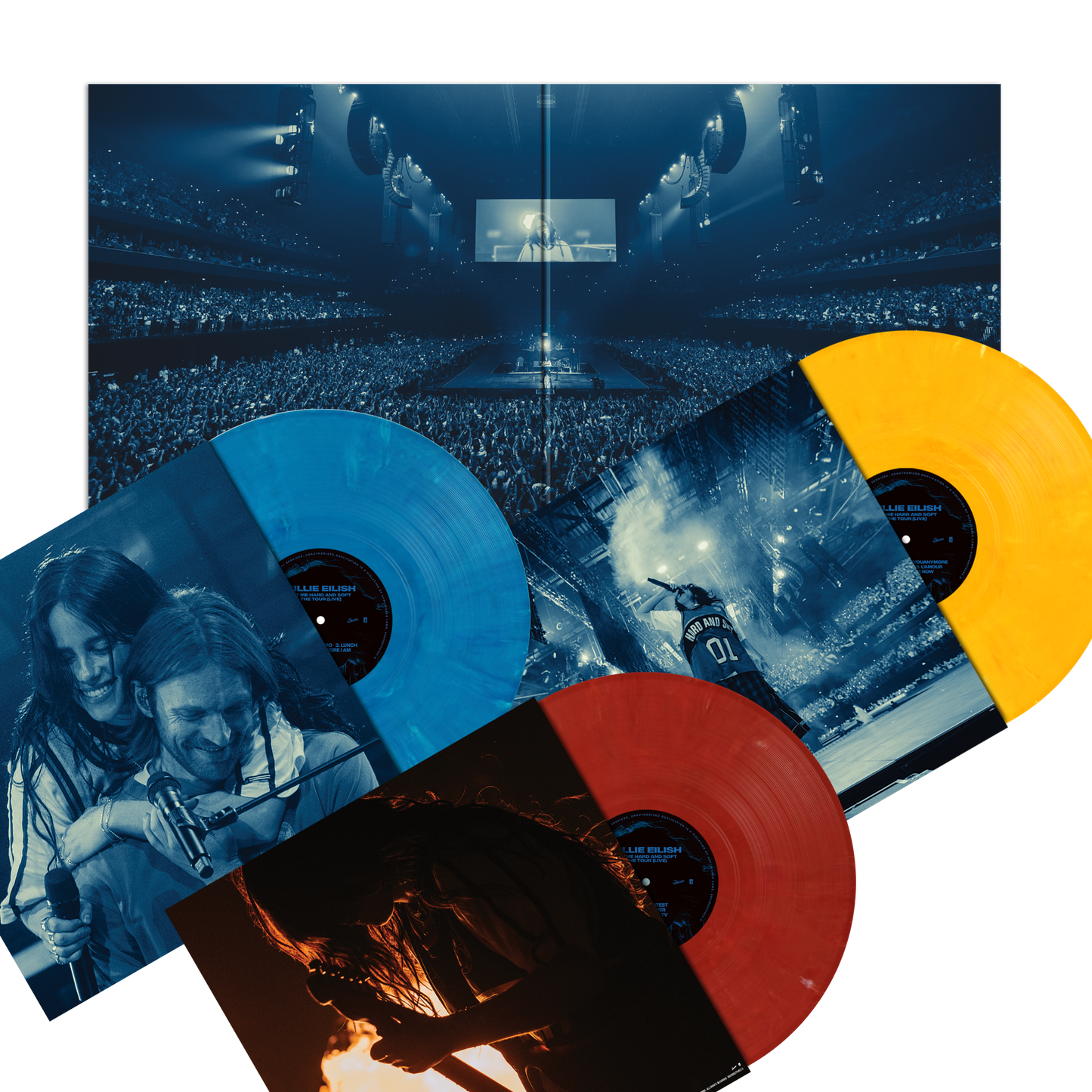 HIT ME HARD AND SOFT: THE TOUR (LIVE) VINYL { vinyl }