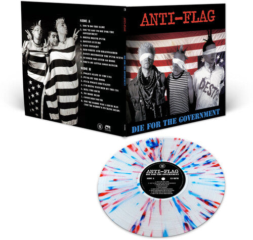 Anti-Flag - Die For The Government [Red/White/Blue Splatter] { vinyl }