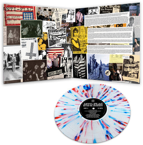 Anti-Flag - Die For The Government [Red/White/Blue Splatter] { vinyl }