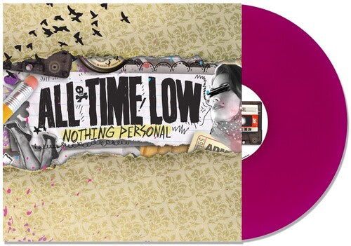 All Time Low - Nothing Personal [Neon Purple] { vinyl }
