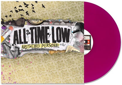 All Time Low - Nothing Personal [Neon Purple] { vinyl }