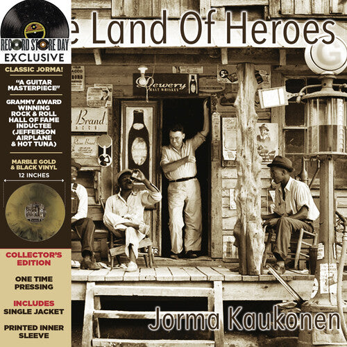 Jorma Kaukonen - The Land of Heroes [Gold & Black Haze] { vinyl }