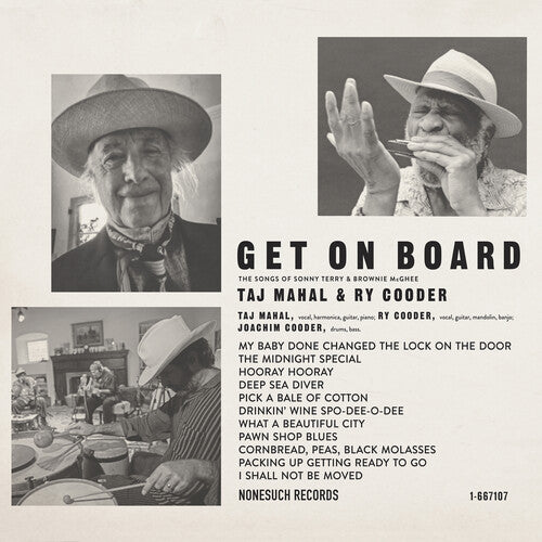 Taj Mahal & Ry Cooder - Get On Board { vinyl }