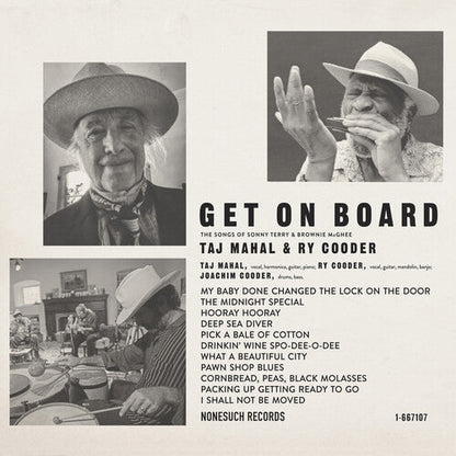 Taj Mahal & Ry Cooder - Get On Board { vinyl }