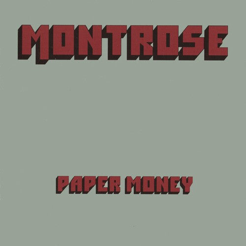Montrose - Paper Money [Clear Red] { vinyl }