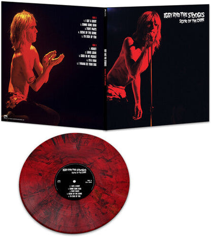 Iggy & Stooges - Scene Of The Crime [Red Marble] { vinyl }