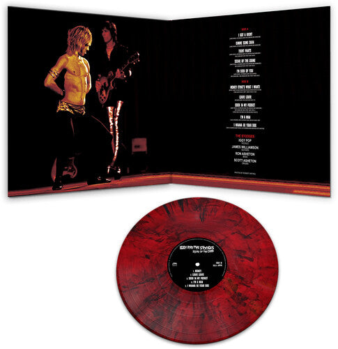 Iggy & Stooges - Scene Of The Crime [Red Marble] { vinyl }