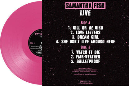 Samantha Fish - SAMANTHA FISH Live - Pink { vinyl }