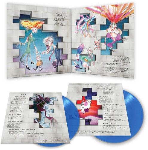 Adrian Belew - Back Against The Wall [Blue/Pink] { vinyl }
