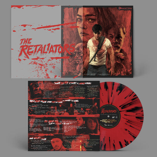 The Retaliators (Original Soundtrack) [Red & Black Splatter] { vinyl }