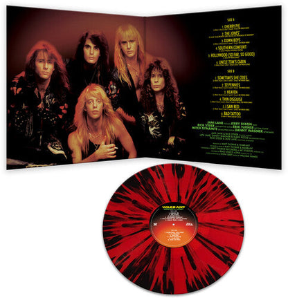 Warrant - Greatest & Latest [Red & Black Splatter] { vinyl }