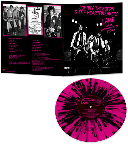 Johnny Thunders & Heartbreakers - L.A.M.F.  Live At The Village Gate 1977 [Pink/Black Splatter] { vinyl }