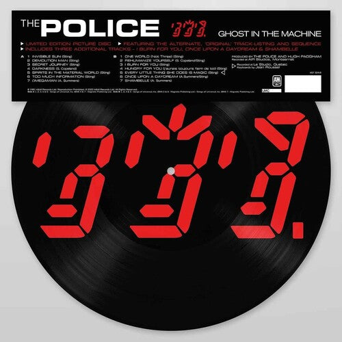 The Police - Ghost In The Machine [Picture Disc] { vinyl }