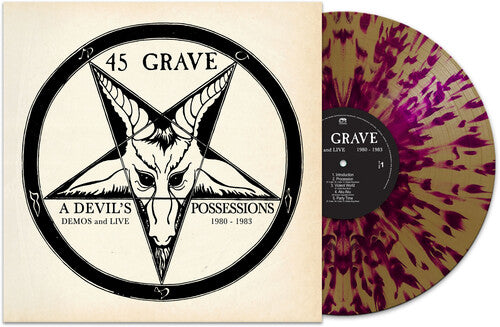 45 Grave - A Devil's Possessions - Demos & Live 1980-1983 [Gold/Purple Splatter] { vinyl }